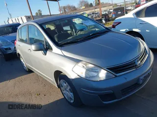 2010 Nissan Versa 1.8 S with VIN 3N1BC1CP1AL429587, listed as a IAAI auction lot 41604671 with 174,723 mi miles. Bid and sale history available at carsss.com. Image 1.
