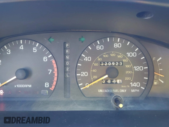 1995 Toyota Camry LE z VIN JT2SK12E0S0286848, wystawiony jako IAAI lot #41862969 z przebiegiem 220 923 mil mil oraz . Historia ofert i sprzedaży dostępna na DreamBid. Obrazek 7.