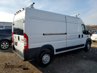 2017 Ram ProMaster Cargo with VIN 3C6TRVDG6HE526134, listed as a Copart auction lot 47312225 with 186,611 mi miles and Salvage Title. Bid and sale history available at carsss.com. Image 3.