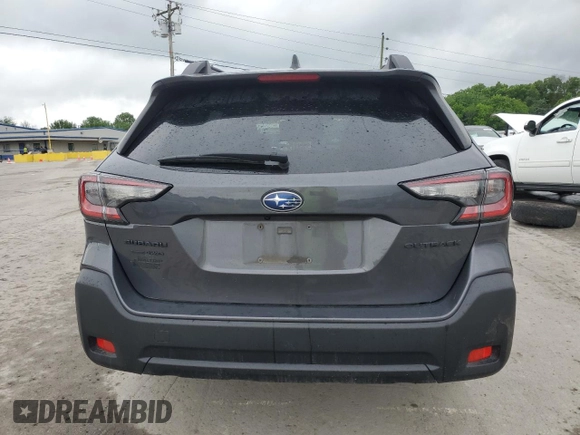2023 Subaru Outback Onyx with VIN 4S4BTAJC8P3132913, listed as a Copart auction lot 56290105 with 48,348 mi miles and Salvage title. Bid and sale history available at DreamBid. Image 6.