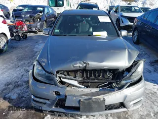 2012 Mercedes-Benz C-Class C 300 Sport with VIN WDDGF8BB4CR232133, listed as a IAAI auction lot 41610397 with 56,161 mi miles. Bid and sale history available at carsss.com. Image 12.