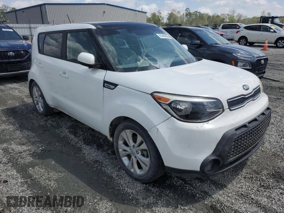 2016 Kia Soul + with VIN KNDJP3A50G7272545, listed as a Copart auction lot 51443655 with 47,753 mi miles and Salvage Title. Bid and sale history available at carsss.com. Image 4.