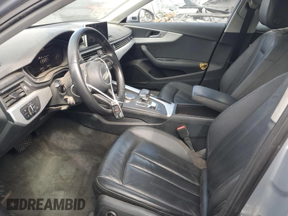 2017 Audi A4 Premium Plus with VIN WAUENAF48HN009340, listed as a Copart auction lot 54080165 with 120,977 mi miles and Salvage title. Bid and sale history available at DreamBid. Image 7.