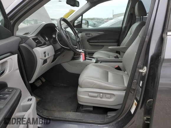 2017 Honda Pilot EX-L with VIN 5FNYF5H52HB017054, listed as a Copart auction lot 88710325 with 139,726 mi miles and Salvage Title. Bid and sale history available at carsss.com. Image 7.