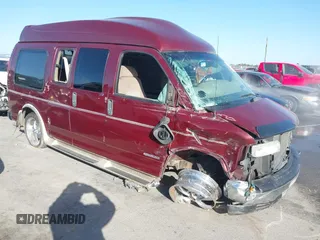 2002 Chevrolet Express with VIN 1GBFG15R021224003, listed as a IAAI auction lot 41824100 with Not Provided miles and . Bid and sale history available at carsss.com. Image 1.