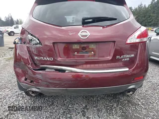 2012 Nissan Murano SV with VIN JN8AZ1MW9CW233153, listed as a IAAI auction lot 41974294 with 91,157 mi miles and . Bid and sale history available at carsss.com. Image 6.