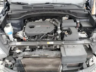2017 Hyundai Santa Fe Sport 2.0T with VIN 5XYZU3LA4HG380905, listed as a Copart auction lot 78674694 with 93,434 mi miles and Salvage Title. Bid and sale history available at carsss.com. Image 12.