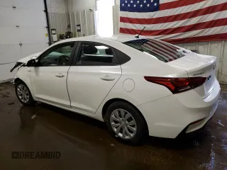2021 Hyundai Accent SE with VIN 3KPC24A64ME130149, listed as a Copart auction lot 39849174 with 54,493 mi miles. Bid and sale history available at carsss.com. Image 2.