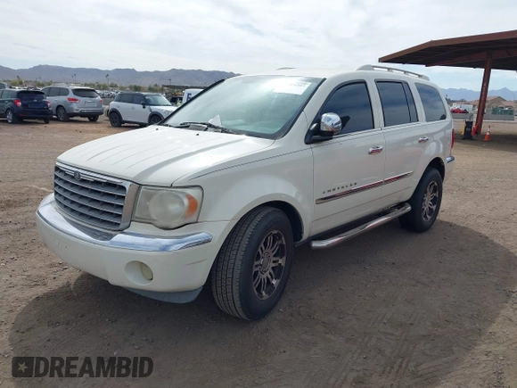 2008 Chrysler Aspen Limited with VIN 1A8HX582X8F135912, listed as a IAAI auction lot 41514203 with 196,941 mi miles and . Bid and sale history available at DreamBid. Image 2.
