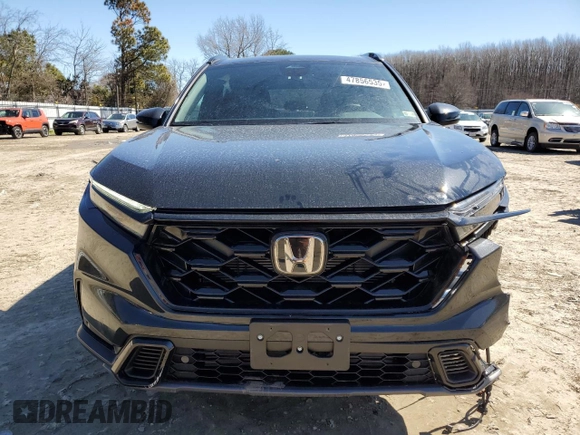 2025 Honda CR-V Sport-L with VIN 5J6RS6H83SL029132, listed as a Copart auction lot 47856535 with 552 mi miles and Salvage Title. Bid and sale history available at DreamBid. Image 5.
