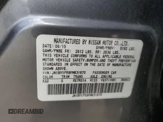 2015 Infiniti Q70 z VIN JN1BY1PR9FM831870, wystawiony jako Copart lot #46022015 z przebiegiem 144 553 mil mil oraz Szkoda całkowita • Salvage title. Historia ofert i sprzedaży dostępna na DreamBid. Obrazek 14.
