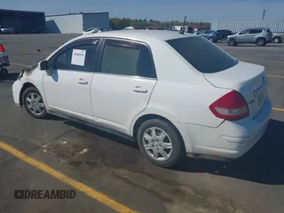 2008 Nissan Versa 1.8 S with VIN 3N1BC11E58L441687, listed as a IAAI auction lot 41900596 with 1 mi miles. Bid and sale history available at carsss.com. Image 3.