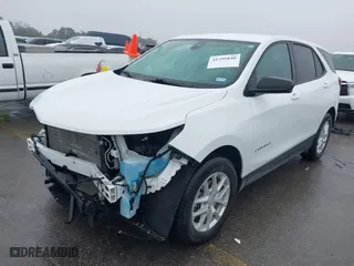 2022 Chevrolet Equinox LS with VIN 3GNAXHEV7NS222805, listed as a IAAI auction lot 41595840 with 37,430 mi miles. Bid and sale history available at carsss.com. Image 2.