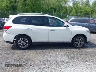 2013 Nissan Pathfinder Platinum with VIN 5N1AR2MM4DC623141, listed as a IAAI auction lot 41891386 with 139,550 mi miles and . Bid and sale history available at DreamBid. Image 13.