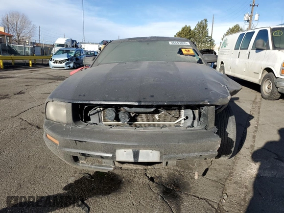 2009 Ford Mustang with VIN 1ZVHT80N595110379, listed as a Copart auction lot 46649895 with Not Provided miles and Salvage Title. Bid and sale history available at carsss.com. Image 5.