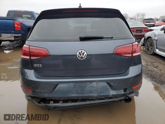 2018 Volkswagen Golf GTI S with VIN 3VW547AU1JM254669, listed as a Copart auction lot 39706134 with 81,176 mi miles. Bid and sale history available at carsss.com. Image 6.
