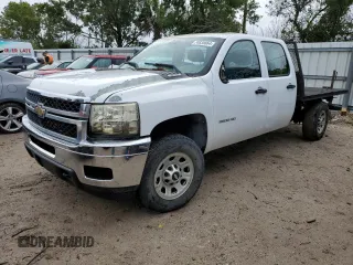 2012 Chevrolet Silverado 3500HD Work Truck with VIN 1GC4KZCG3CF121048, listed as a Copart auction lot 74835864 with 0 mi miles and Salvage Title. Bid and sale history available at carsss.com. Image 1.