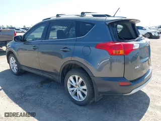 2015 Toyota RAV4 Limited with VIN JTMYFREV8FD056862, listed as a IAAI auction lot 42000086 with 180,144 mi miles. Bid and sale history available at carsss.com. Image 3.
