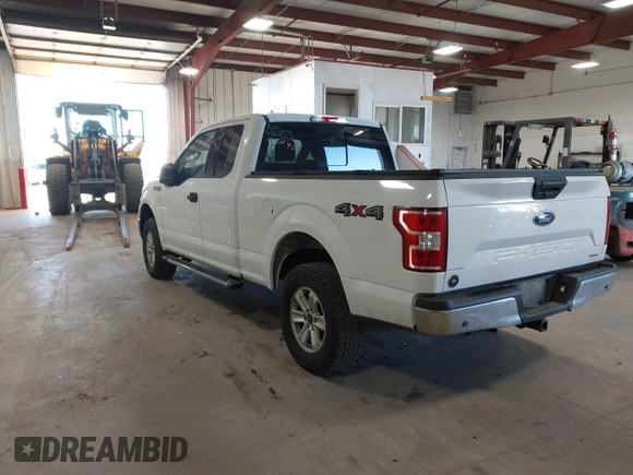 2020 Ford F-150 XL with VIN 1FTFX1E42LKD79888, listed as a IAAI auction lot 41511954 with 163,904 mi miles. Bid and sale history available at carsss.com. Image 3.