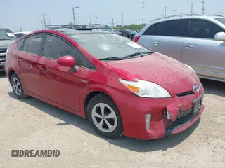 2013 Toyota Prius One z VIN JTDKN3DU3D1717002, wystawiony jako IAAI lot #42270087 z przebiegiem 114 195 mil mil oraz . Historia ofert i sprzedaży dostępna na DreamBid. Obrazek 1.