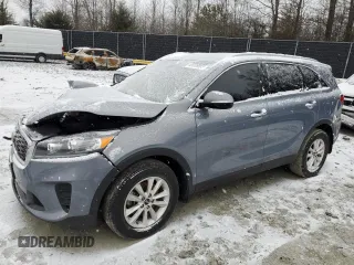 2020 Kia Sorento L with VIN 5XYPG4A34LG633111, listed as a Copart auction lot 45956965 with 92,249 mi miles and Salvage Title. Bid and sale history available at carsss.com. Image 1.