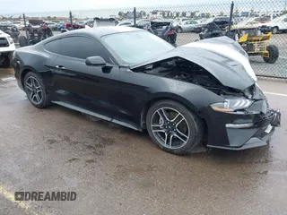 2022 Ford Mustang EcoBoost with VIN 1FA6P8TH9N5136276, listed as a IAAI auction lot 41767957 with 26,108 mi miles. Bid and sale history available at carsss.com. Image 1.