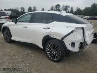 2023 Lexus RZ with VIN JTJAAAAB4PA013942, listed as a Copart auction lot 71572484 with 3,153 mi miles and Salvage Title. Bid and sale history available at carsss.com. Image 2.