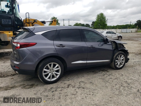 2019 Acura RDX with VIN 5J8TC2H39KL012794, listed as a Copart auction lot 54397024 with 77,403 mi miles and Salvage Title. Bid and sale history available at carsss.com. Image 3.