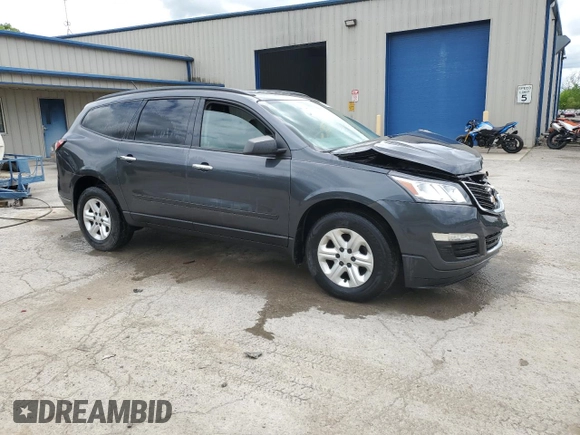 2014 Chevrolet Traverse LS z VIN 1GNKVFKD8EJ269403, wystawiony jako Copart lot #56546145 z przebiegiem 174 019 mil mil oraz Szkoda całkowita • Salvage title. Historia ofert i sprzedaży dostępna na DreamBid. Obrazek 4.