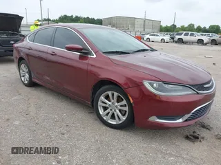 2015 Chrysler 200 Limited with VIN 1C3CCCAB9FN608444, listed as a IAAI auction lot 42677505 with 125,435 mi miles and . Bid and sale history available at DreamBid. Image 1.