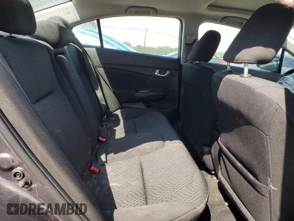 2015 Honda Civic EX z VIN 19XFB2F85FE248225, wystawiony jako Copart lot #57252085 z przebiegiem Nie podano mil oraz Szkoda całkowita • Salvage title. Historia ofert i sprzedaży dostępna na DreamBid. Obrazek 10.