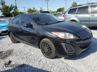 2011 Mazda 3 i Sport with VIN JM1BL1UF4B1447366, listed as a Copart auction lot 54296845 with 209,407 mi miles and Salvage Title. Bid and sale history available at DreamBid. Image 4.