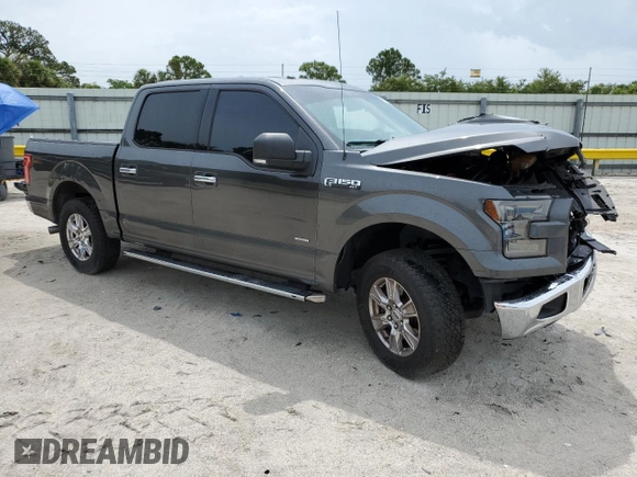 2015 Ford F-150 XL with VIN 1FTEW1CP6FFA49969, listed as a Copart auction lot 59286225 with 246,820 mi miles and Salvage title. Bid and sale history available at DreamBid. Image 4.