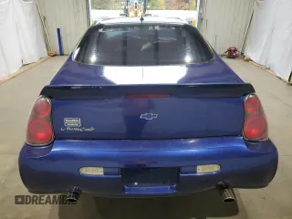 2005 Chevrolet Monte Carlo LS with VIN 2G1WW12E759263292, listed as a Copart auction lot 84728294 with 234,038 mi miles and Salvage Title. Bid and sale history available at carsss.com. Image 6.