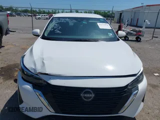 2025 Nissan Sentra SV with VIN 3N1AB8CVXSY221413, listed as a IAAI auction lot 42175878 with 28,512 mi miles. Bid and sale history available at carsss.com. Image 12.