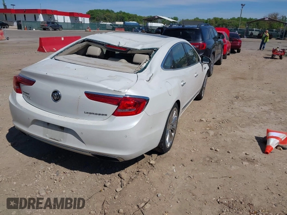 2017 Buick LaCrosse Premium with VIN 1G4ZR5SS4HU176557, listed as a IAAI auction lot 42106327 with 134,859 mi miles. Bid and sale history available at carsss.com. Image 4.