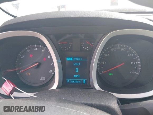 2013 Chevrolet Equinox LS z VIN 2GNFLCEK2D6123798, wystawiony jako IAAI lot #41871854 z przebiegiem 136 206 mil mil oraz . Historia ofert i sprzedaży dostępna na DreamBid. Obrazek 7.