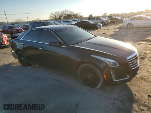 2019 Cadillac CTS Sedan Luxury RWD with VIN 1G6AR5SS5K0140511, listed as a Copart auction lot 84736454 with 74,344 mi miles and Salvage Title. Bid and sale history available at carsss.com. Image 4.