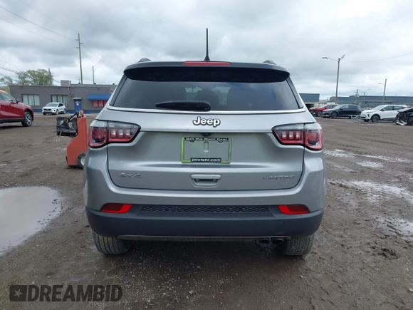 2020 Jeep Compass Limited with VIN 3C4NJDCB7LT233985, listed as a IAAI auction lot 42155583 with 28,929 mi miles and . Bid and sale history available at DreamBid. Image 16.