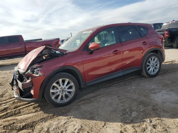 2013 Mazda CX-5 Grand Touring with VIN JM3KE2DEXD0112751, listed as a Copart auction lot 43030885 with 206,058 mi miles and Salvage Title. Bid and sale history available at carsss.com. Image 1.