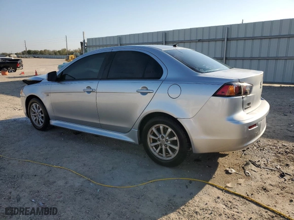 2012 Mitsubishi Lancer ES with VIN JA32U2FU0CU007478, listed as a Copart auction lot 47136025 with 120989 miles and Salvage Title. Bid and sale history available at carsss.com. Image 2.