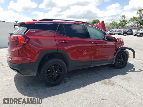 2020 GMC Terrain SLE z VIN 3GKALTEV3LL111607, wystawiony jako Copart lot #56259165 z przebiegiem Nie podano mil oraz Szkoda całkowita • Salvage title. Historia ofert i sprzedaży dostępna na DreamBid. Obrazek 3.