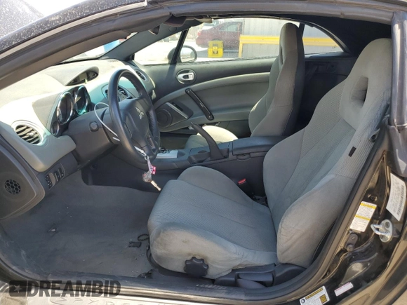 2007 Mitsubishi Eclipse GS with VIN 4A3AL25F17E009949, listed as a Copart auction lot 54116705 with 137,555 mi miles and Salvage Title. Bid and sale history available at DreamBid. Image 7.