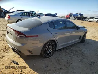 2022 Kia Stinger GT1 with VIN KNAE45LC3N6111026, listed as a Copart auction lot 85894634 with 62,011 mi miles and Salvage Title. Bid and sale history available at DreamBid. Image 3.