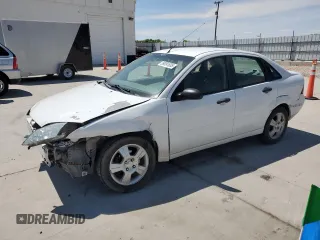 2005 Ford Focus S with VIN 1FAFP34N05W296550, listed as a Copart auction lot 59391835 with 216,509 mi miles and Salvage title. Bid and sale history available at DreamBid. Image 1.
