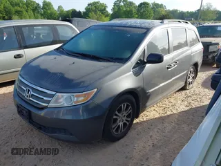 2012 Honda Odyssey EX-L with VIN 5FNRL5H63CB006272, listed as a IAAI auction lot 42074163 with 187,785 mi miles and . Bid and sale history available at carsss.com. Image 17.