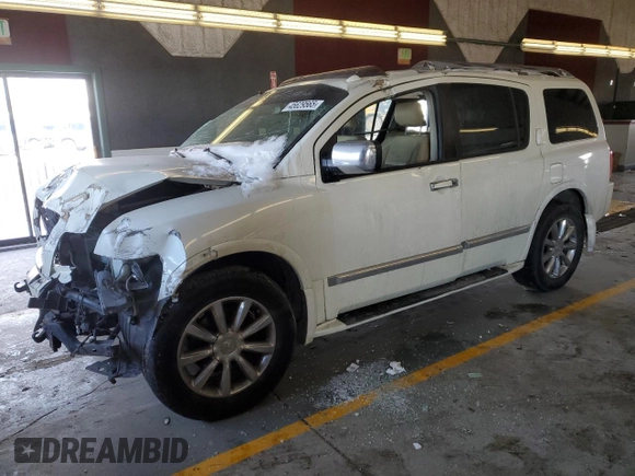 2008 Infiniti QX56 with VIN 5N3AA08C88N913512, listed as a Copart auction lot 45629565 with 219,510 mi miles and Salvage Title. Bid and sale history available at DreamBid. Image 1.