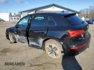 2020 Audi Q5 Premium with VIN WA1ANAFY6L2111793, listed as a Copart auction lot 52373045 with 81,578 mi miles and Salvage Title. Bid and sale history available at carsss.com. Image 2.