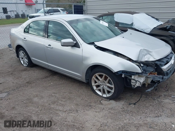 2012 Ford Fusion SEL with VIN 3FAHP0JG8CR292095, listed as a IAAI auction lot 41710438 with 140,363 mi miles. Bid and sale history available at carsss.com. Image 1.