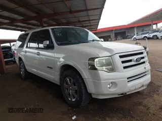2008 Ford Expedition EL Limited with VIN 1FMFK205X8LA08561, listed as a IAAI auction lot 41922043 with 223,744 mi miles. Bid and sale history available at carsss.com. Image 1.